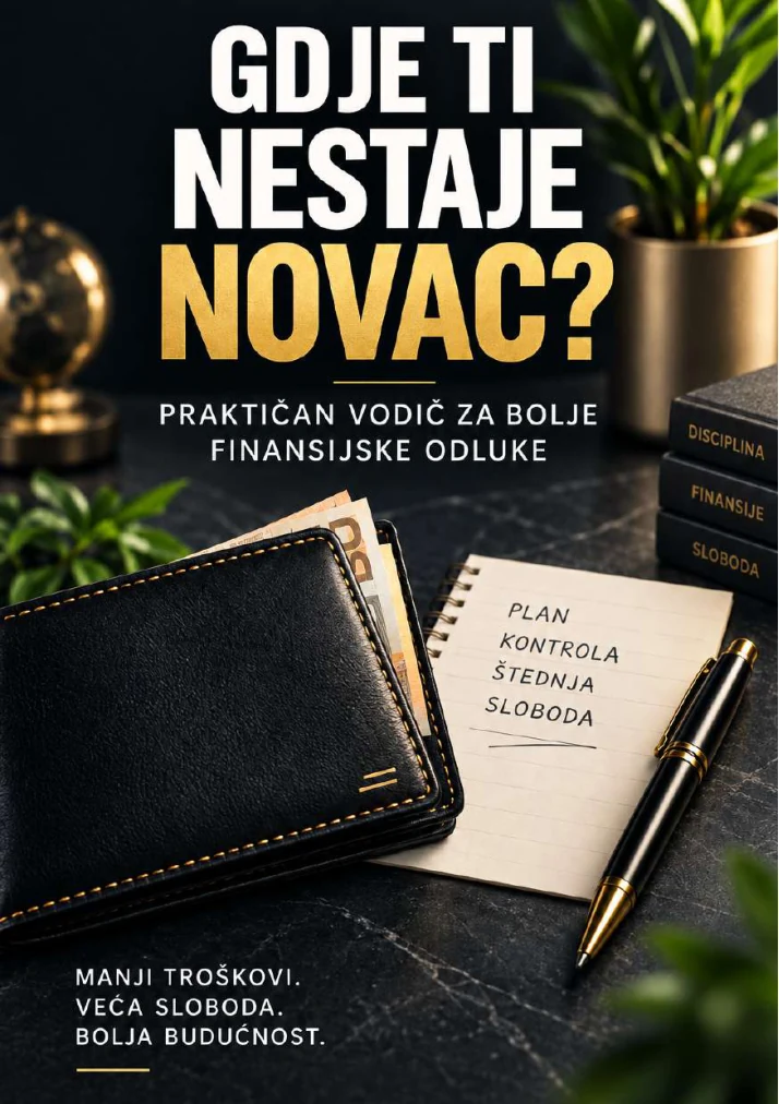 Korica glavne knjige Gdje ti nestaje novac?